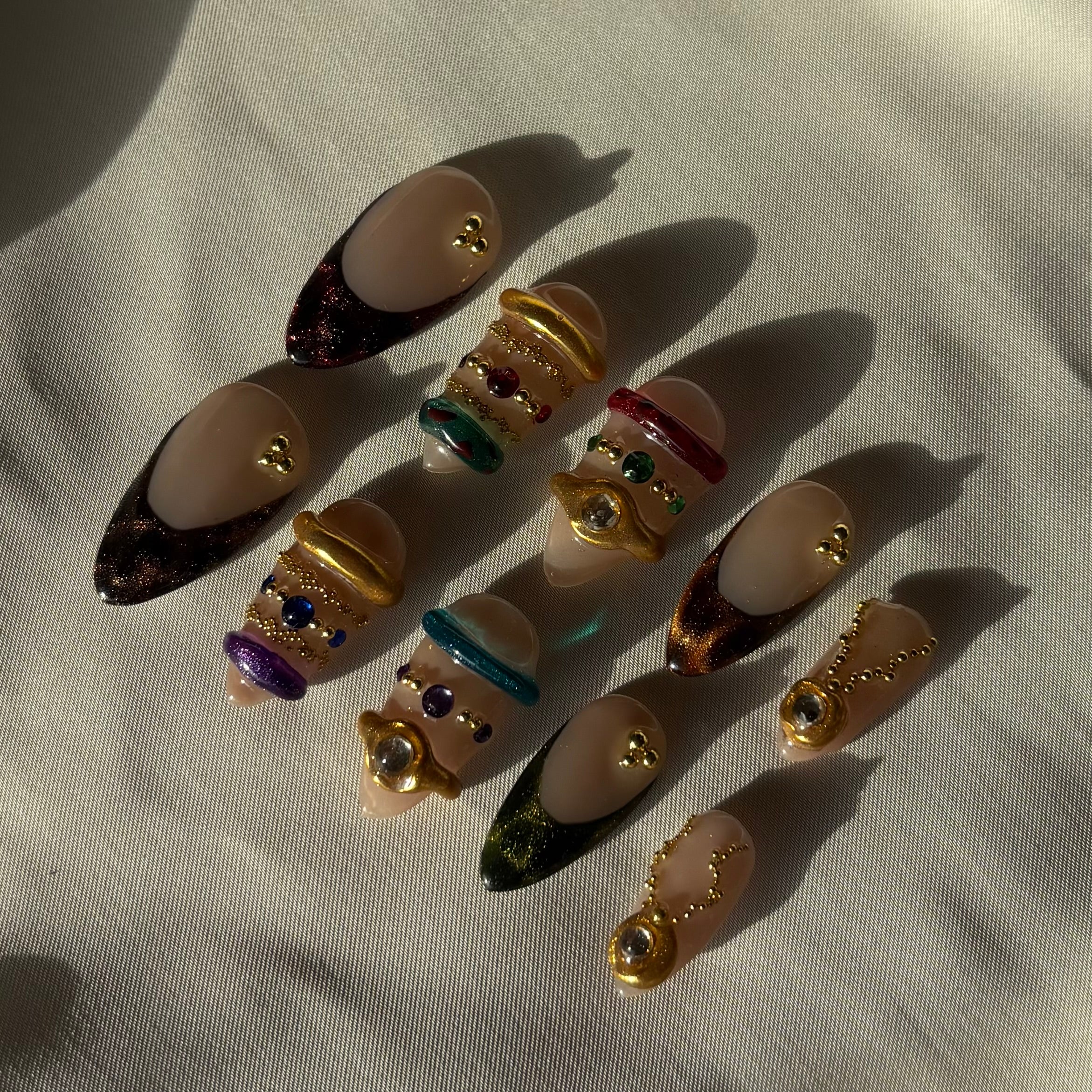 Tier Four (custom curated design, any length & shape)